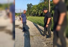 P59.3-M Antique road projects up for completion Officials of a team composed by Department of Interior and Local Government and the provincial Engineering Office inspect the progress on the Inabasan-Bugarot in San Jose, Antique. PNA