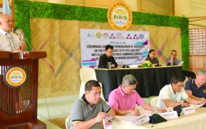 Local government units of Negros Occidental and labor agencies team up for the campaign against illegal recruitment. PIO-NEGROS OCCIDENTAL