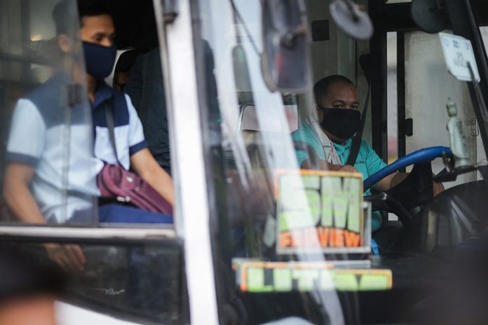 Department of Trade and Industry secretary Ramon Lopez says his department has advised suppliers to order masks “in much bigger quantities.” PNA