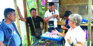 Boracay Women Producers Cooperative chairman Maria Ninfa Desiree Segovia says that the cooperative plans to use ash fall produced by the Taal Volcano as ingredient to the soap they are projecting to produce. YOURHOSPITALITYHEROES.COM