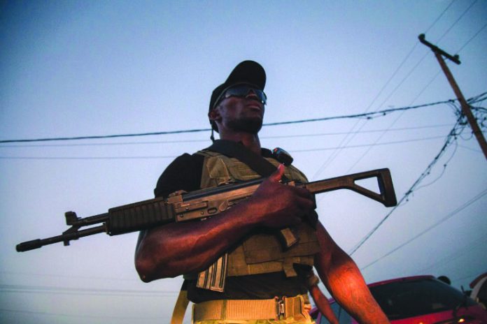 Cameroon government The Cameroon government has been battling armed separatists in English-speaking regions since October 2017. AFP
