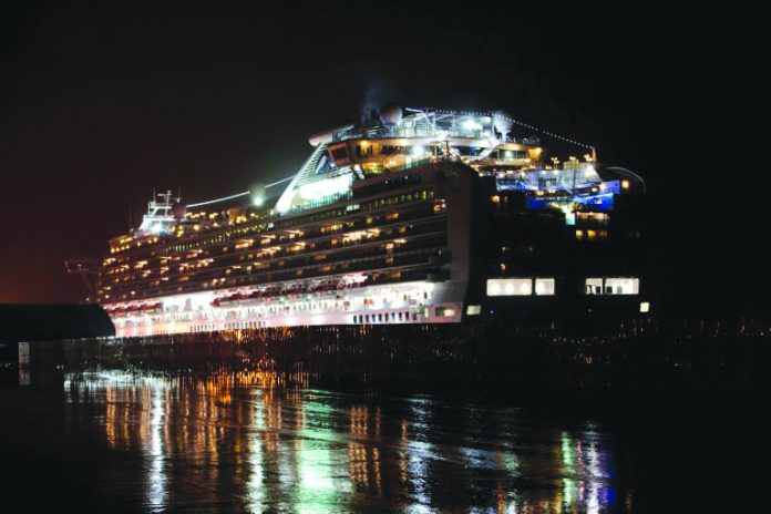Diamond Princess Around 12 percent of the people on board the Diamond Princess have no tested positive for the new coronavirus. AFP