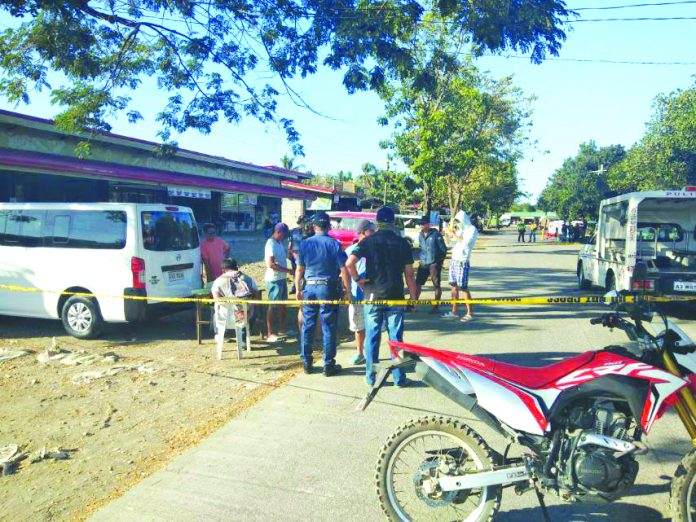 Drugs suspect Von Adrian Segura Drugs suspect Von Adrian Segura sits as antidrug officers inspect items seized from him during an entrapment operation in Barangay Funda-Dalipe, San Jose, Antique on Feb. 16. STEPHEN LOUIE CHECA/PN