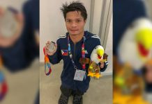 Ernie Gawilan will compete in the 2020 Tokyo Paralympic Games in Japan.