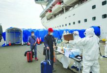 Filipino crew members of Diamond Princess disembarked the quarantined ship in Japan on Tuesday afternoon. They were transported from the Yokohama Port, where the cruise ship has been docked for weeks, to the Haneda Airport. CNN PH