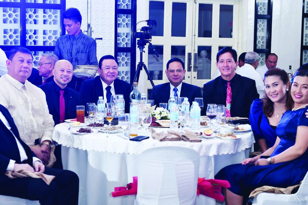 Dinner-fellowship with Iloilo Mayor Jerry and Iloilo Provincial Governor Arthur Defensor Jr. 