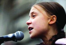 Swedish teenage climate activist Greta Thunberg, 17, encourages students to skip school to join protests demanding faster action on climate change, a movement that has spread beyond Sweden to other European nations and around the world. NEWSTRAITSTIME