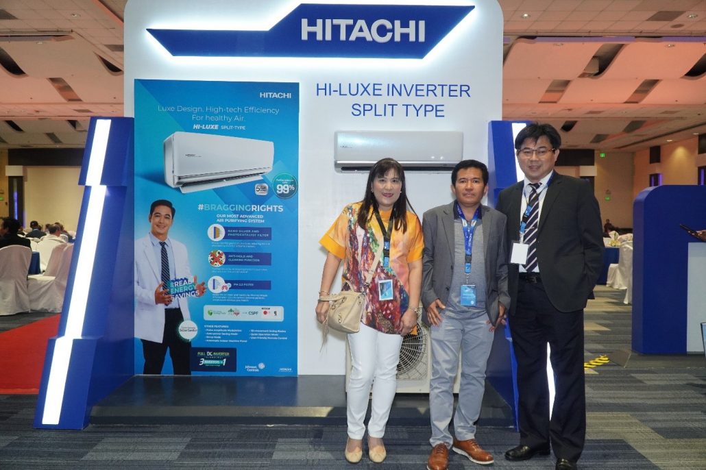 Rollina Lorcha and Benjamin Lorcha Jr. – Weathertech Refrigeration and Aircon Company together with Yang, Yi Chih – CEO of Johnson Controls-Hitachi Air Conditioning Philippines, Inc.