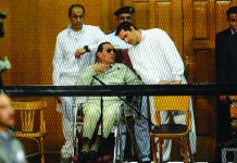 Egypt’s ex-president passes away at 91 Former Egyptian president Hosni Mubarak, who faced multiple charges after his overthrow, including over the deaths of protesters in 2011 and for corruption, appeared with his two sons Alaa (R) and Gamal at their trial in Cairo in September 2013. AFP