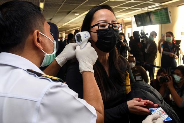 Infrared thermometers PHOTO COURTESY OF REUTERS