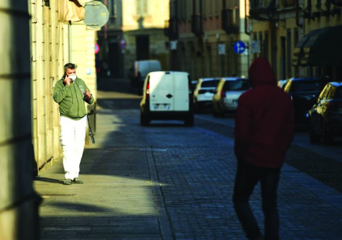 Italy clamps down on travel as virus deaths rise Streets were largely deserted in the small Italian town of Codogno, Lodi, Lombardy, Italy. AFP