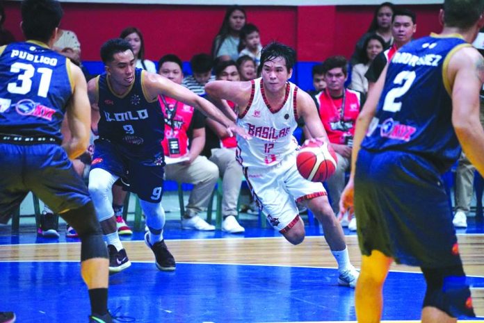 Jhaps Bautista anchors the offense of Basilan Steel to send Iloilo United Royals on the brink of elimination during their quarterfinal clash last night. MPBL