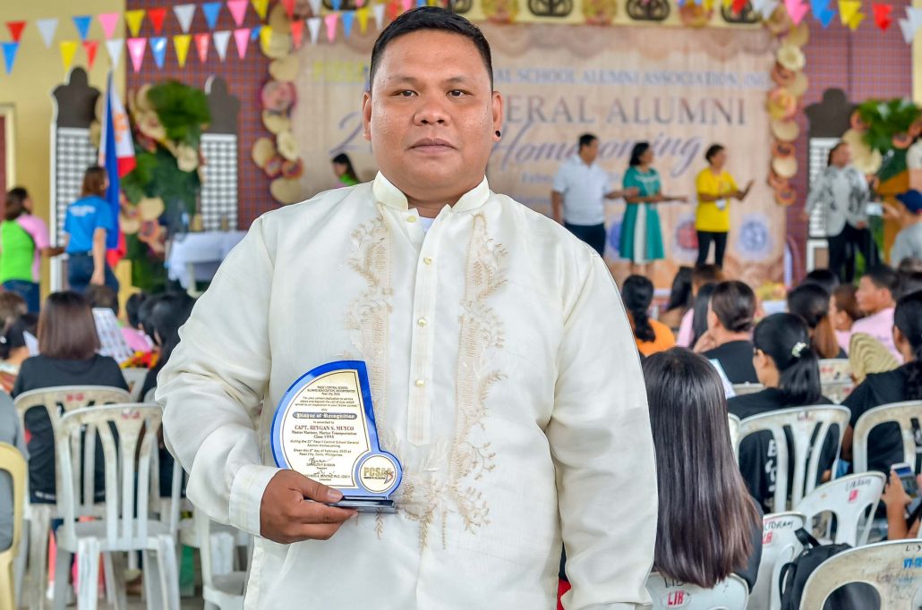 Rabby Muyco, representative of Capt. Reygan Muyco