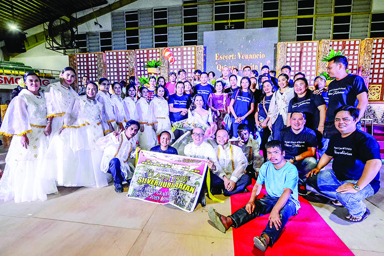 The Silver Jubilarians during the Alumni Coronation Night