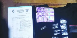 Recovered items from drug suspect Loveniel Rusiana during an entrapment operation in Barangay Singcang-Airport, Bacolod City on Feb. 10. POLICE STATION 6/BCPO