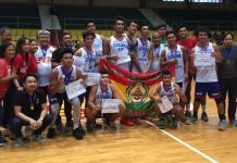 NOPSSCEA tertiary cagers back-to-back WVPRISAA champs NOPSSCEA-Colegio de Sta. Ana de Victorias team. CSAV TITANS FACEBOOK PAGE