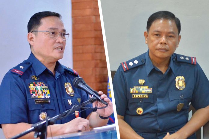 Rene Pasmuspusan and Jovie Espenido The press conference of Police Lieutenant Colonel Jovie Espenido was inappropriate; it was not authorized by the Philippine National Police leadership, says Police Brigadier General Rene Pasmuspusan, Western Visayas police director. IAN PAUL CORDERO/PN
