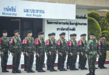 Thai soldier’s deadly rampage reveals security lapses Thai soldiers at Surathampitak Military Camp in Nakhon Ratchasima, Thailand, Monday, Feb. 10, 2020. AP