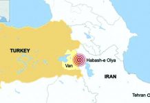 Earthquake kills at least 9 in Turkey The earthquake caused damage on both sides of the Turkey-Iran border.