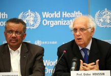 WHO declares China virus outbreak ‘an int’l emergency’ Didier Houssin (right), Chair of the Emergency Committee, speaks next to Director-General of the World Health Organization Tedros Adhanom Ghebreyesus during a news conference after a meeting of the Emergency Committee on the novel coronavirus (2019-nCoV) in Geneva, Switzerland on Jan. 30. REUTERS/DENIS BALIBOUSE