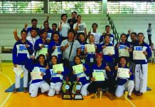 West Visayas State University Taekwondo Team. RICHARD GABAYOYO