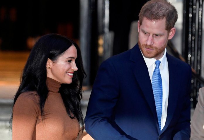Prince Harry and Meghan Britain's Prince Harry and his wife Meghan, Duchess of Sussex, leave Canada House in London, Britain January 7, 2020. REUTERS