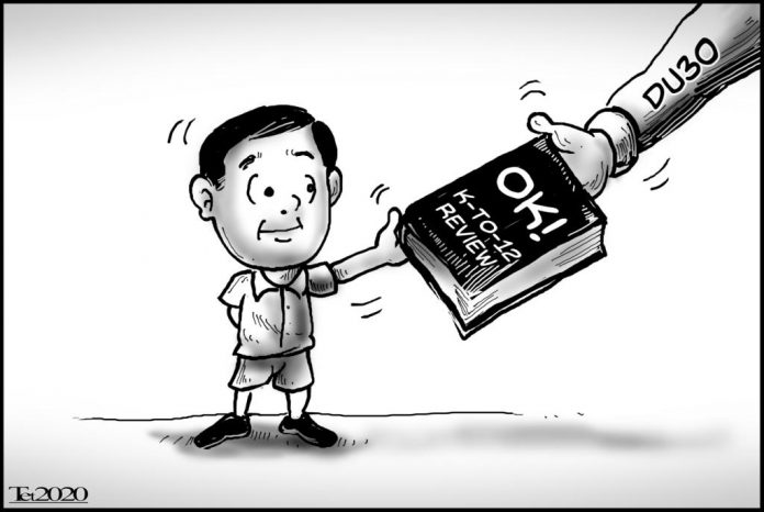 Editorial cartoon for February 12, 2020