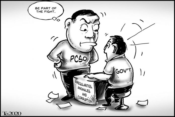 Editorial cartoon for February 20, 2020