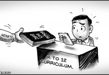 Editorial cartoon for February 22, 2020