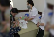 Antique kicks off ‘One-Time, Big-Time’ Medical Mission Cheyfrah Rumbines, a 20-day-old baby with a respiratory problem, avails her free laboratory tests at the Angel Salazar Memorial General Hospital in Antique last Jan.30. PIO ANTIQUE