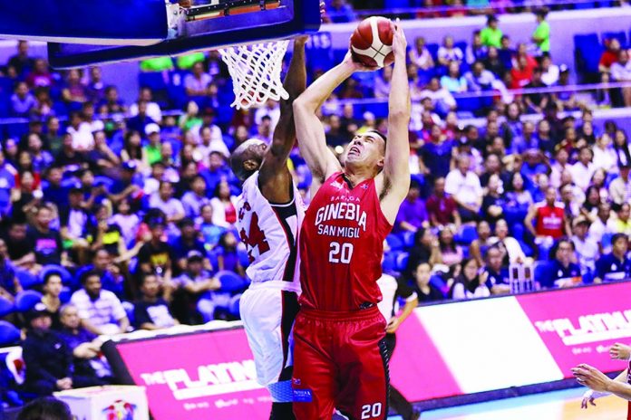 sports-PBA OFF THE RADAR: Greg Slaughter, a six-time PBA champion, decides to sit out this coming PBA season after spending his six-year professional basketball career with the Ginebra Kings. PBA PHOTO