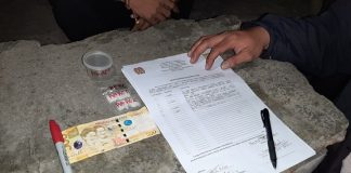 Recovered items seized from drug suspect Ryan Carnecer during an entrapment operation in Barangay Punta Taytay, Bacolod City on Feb. 2. POLICE STATION 9/BCPO