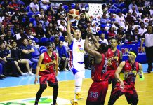 PBA PH Cup likely to resume by May The 2020 PBA Philippine Cup action will likely resume by May at the earliest. PBA PHOTO
