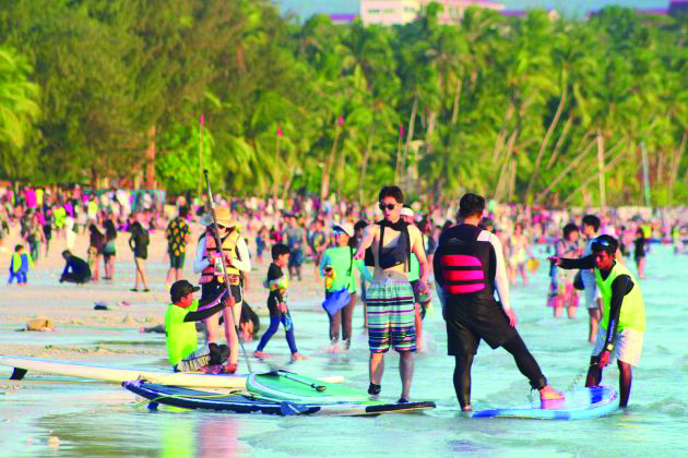 Boracay Island Ahead of summer season, the world-famous Boracay Island in Malay, Aklan braces for a possible decline of international tourist arrivals from coronavirus-stricken countries like China and South Korea – the island’s top two sources of market. FILE PHOTO