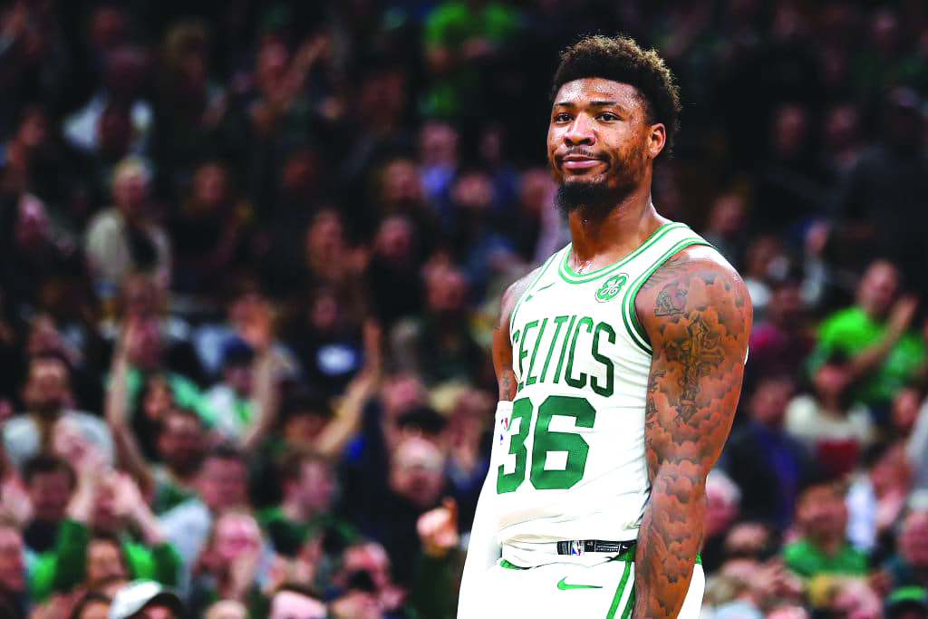 Celtic’s Marcus Smart, 2 Lakers positive for virus