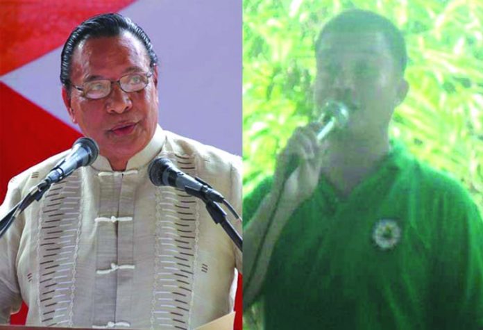Congressman Carlito Marquez and Banga councilor Johnny Rentillo