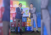 AGI to donate 1-M liters of disinfectant alcohol to gov’t Dr. Andrew Tan (left) and Kevin L. Tan