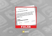 Netizen sorry for posting ‘fake news’ about Treñas