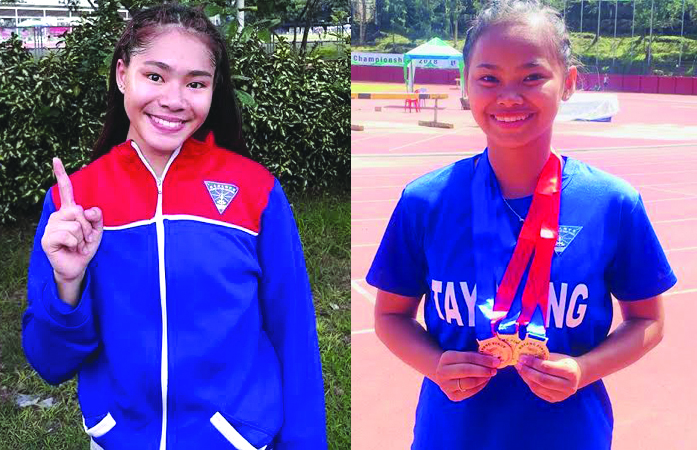 Hannah Jandra Delotavo and Antonette Jay Aguillon. FILE PHOTO