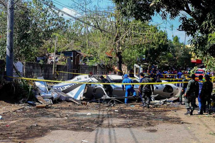 PNP chopper crash