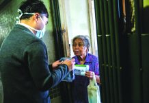 Hong Kong political rivals woo voters with free face masks Local councillor Eason Chan said he believed the swift response from the pro-democracy camp to the virus pushed their opponents to up their game. AFP