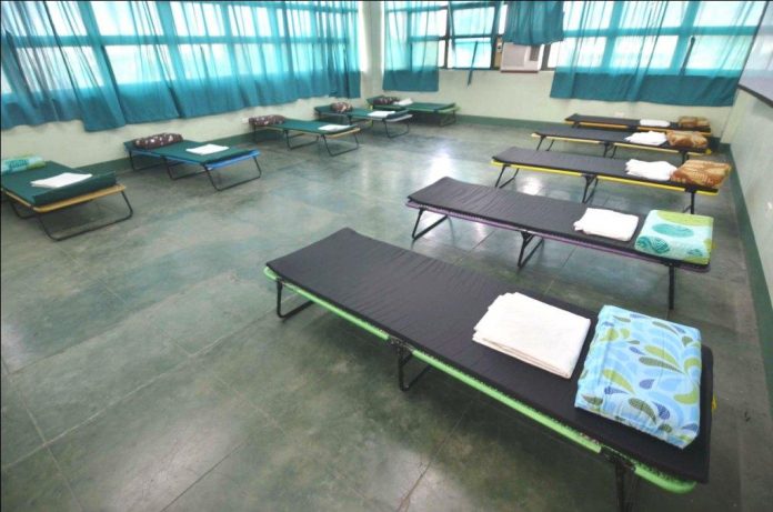 Iloilo City Community College HOME AWAY FROM HOME. A classroom at the Iloilo City Community College in Molo district has been temporarily converted into a billeting area for healthcare workers barred from returning to their boardinghouses or barangays from their work in hospitals. The Department of Health is appealing to Ilonggos not to discriminate healthcare workers fighting the coronavirus disease. IAN PAUL CORDERO/PN