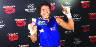 Ilongga amateur boxer Irish Magno is off to the 2020 Tokyo Olympics after defeating Tajikistan's Sumaiya Qosimova via unanimous decision during their box-off in the 2020 Asia and Oceania Olympic boxing qualifying tournament in Amman, Jordan on March 11. Magno is the first Filipina boxer to flag the country in the Olympics so far. BUSINESSWORLD