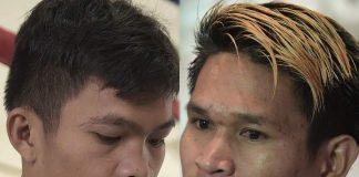 Jerwin Ancajas and John Riel Casimero. REALFIGHTPH PHOTO