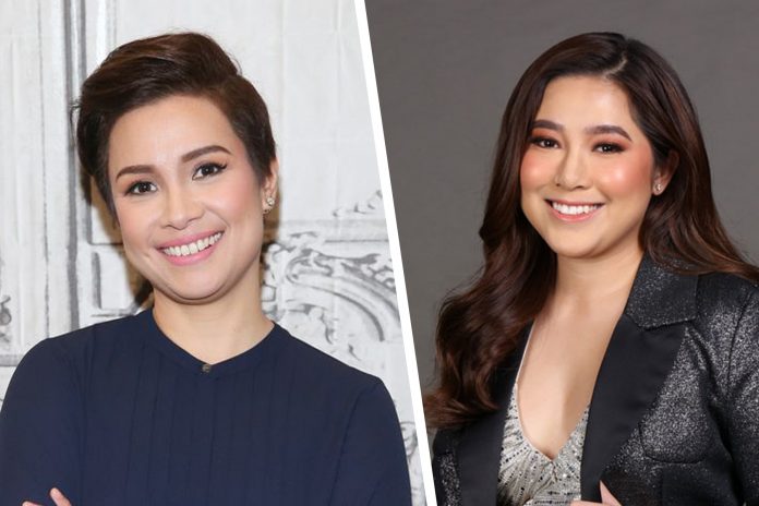 Lea Salonga and Moira dela Torre