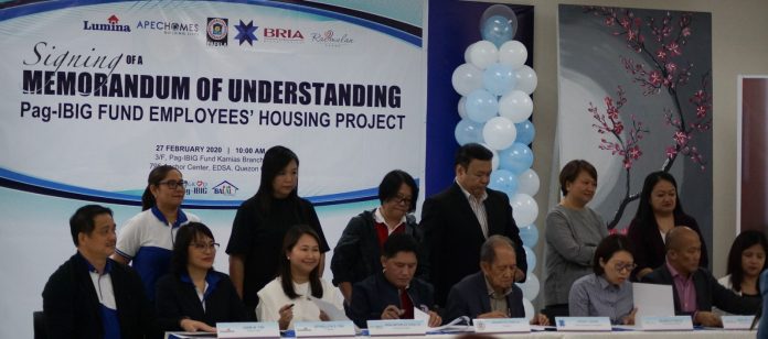 Lumina partners with Pag-IBIG employee organizations for housing program 2