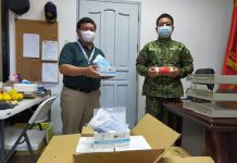 MORE Power donates P1-M aid to Iloilo City COVID frontliners MORE Electric and Power Corp. president Roel Castro turns over to Iloilo City Police Office director Director Eric Dampal assistance in the effort to keep the metro free from the coronavirus disease 2019. The assistance includes facemasks, alcohol and hand sanitizers, among others.