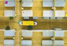 Xi makes 1st visit since outbreak to China’s epicenter Wuhan In this March 8, 2020, photo released by Xinhua News Agency, an aerial view shows staff members clean up an empty makeshift hospital in Wuhan, central China's Hubei Province. AP