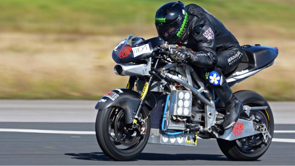 At the handlebars was Zef Eisenberg, a rider for the MadMax Race Team alongside Daley Mathison. MADMAX RACE TEAM