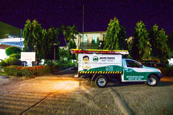 More Power MORE Electric and Power Corp. has quick response teams like this one ready to respond to any electricity-related incidents or problems.